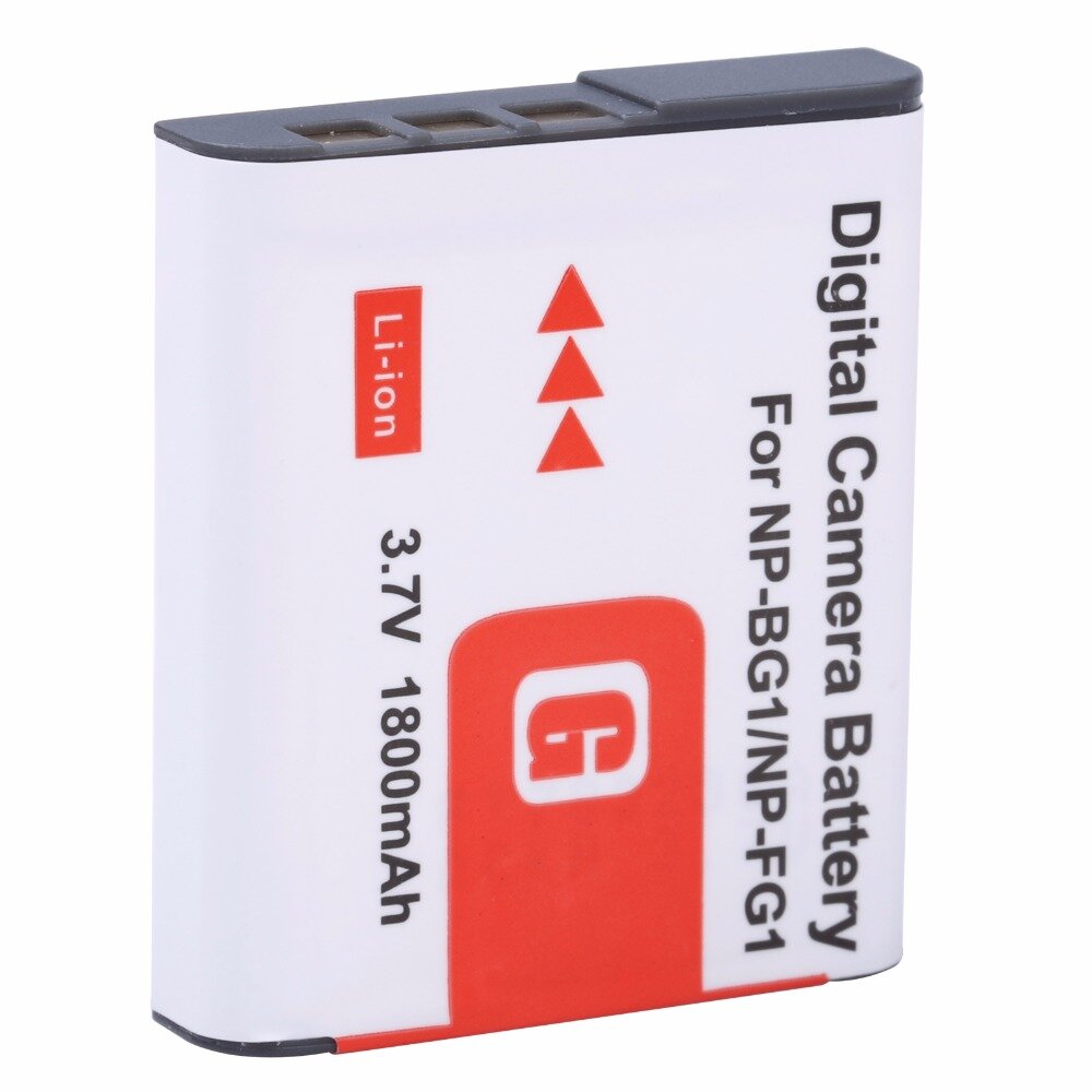 Аккумулятор для видеокамеры Sony NP-BG1, NP-FG1, 3.7V, 1800mAh, код BAT-CAM-15