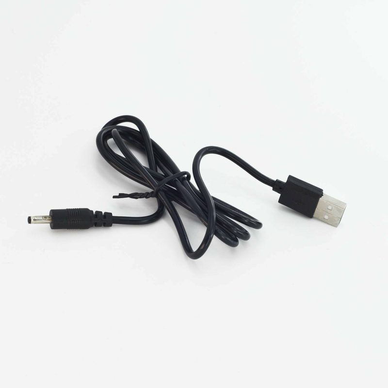 Кабель питания (USB - DC 3.5x1.35 мм) для зарядки фонарика, Smart приставки, роутера