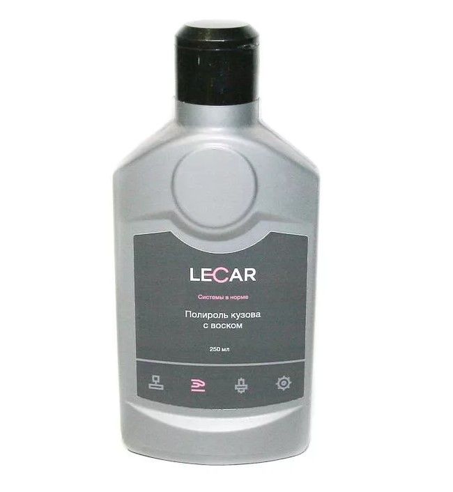 Полироль для кузова "LECAR" (250 мл) (с воском)