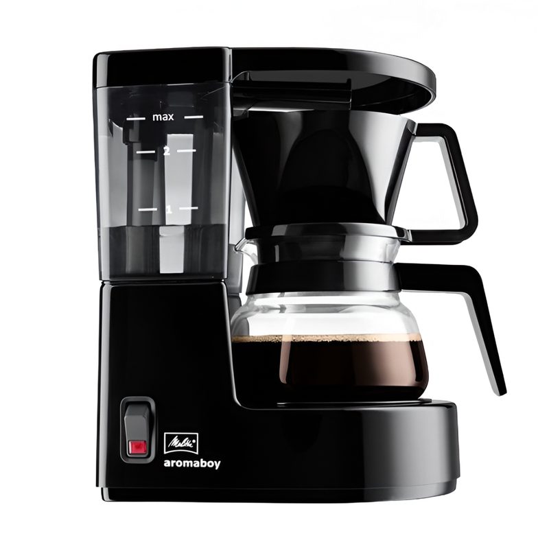 Кофеварка капельная Melitta AROMABOY II BLACK 1015-02 EU, 500 ВТ, электронное управление, от 150 до 300 мл кофе