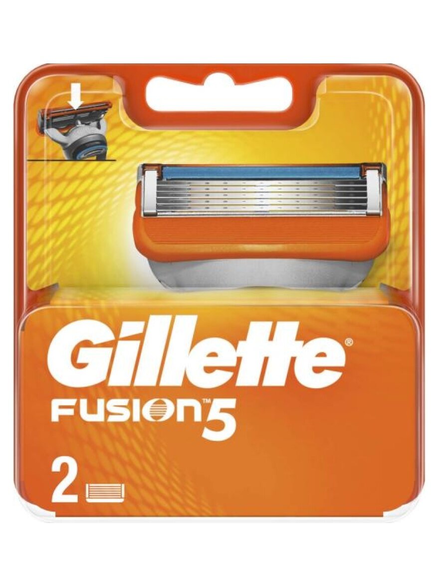 Сменные кассеты для бритья Gillette Fusion5, 2 шт