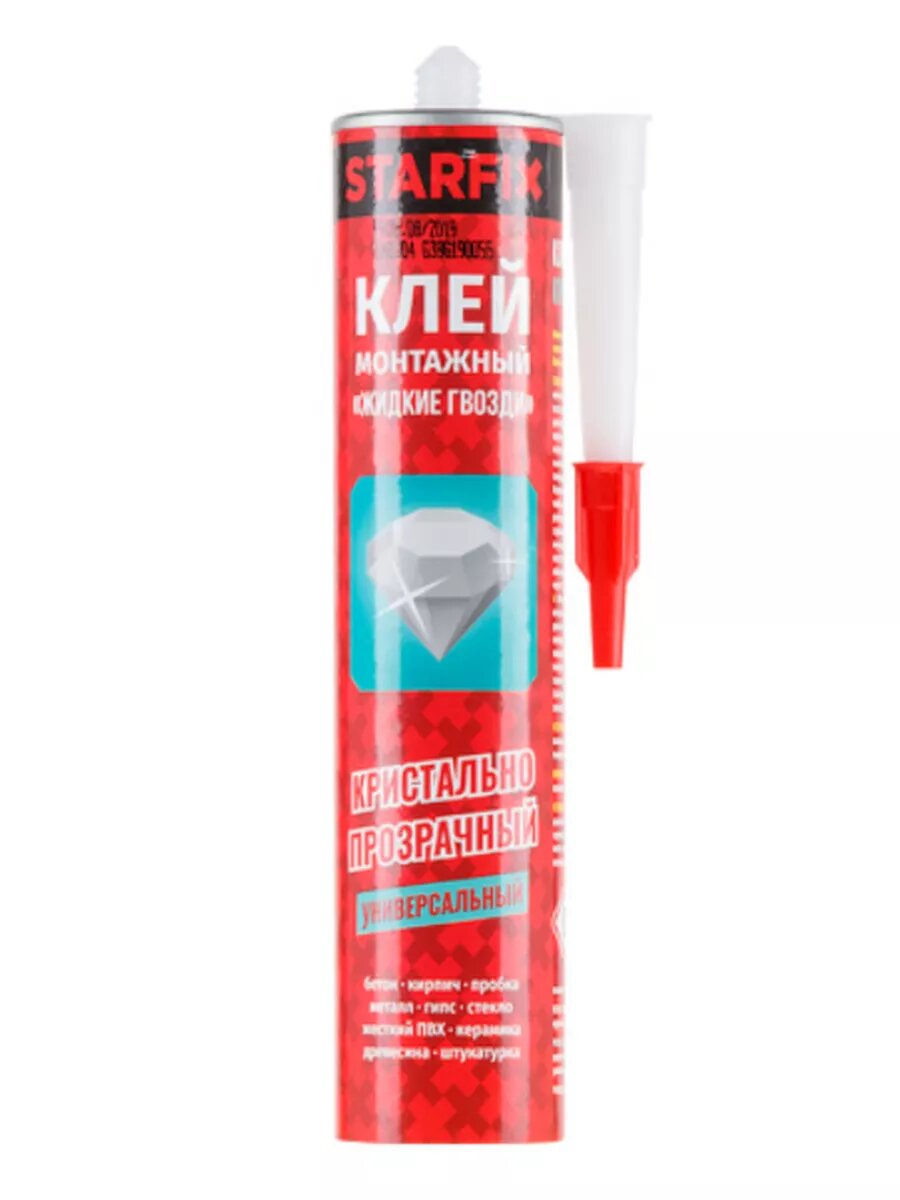 Клей монтажный STARFIX Жидкие гвозди 300 мл (SM-63159-1)