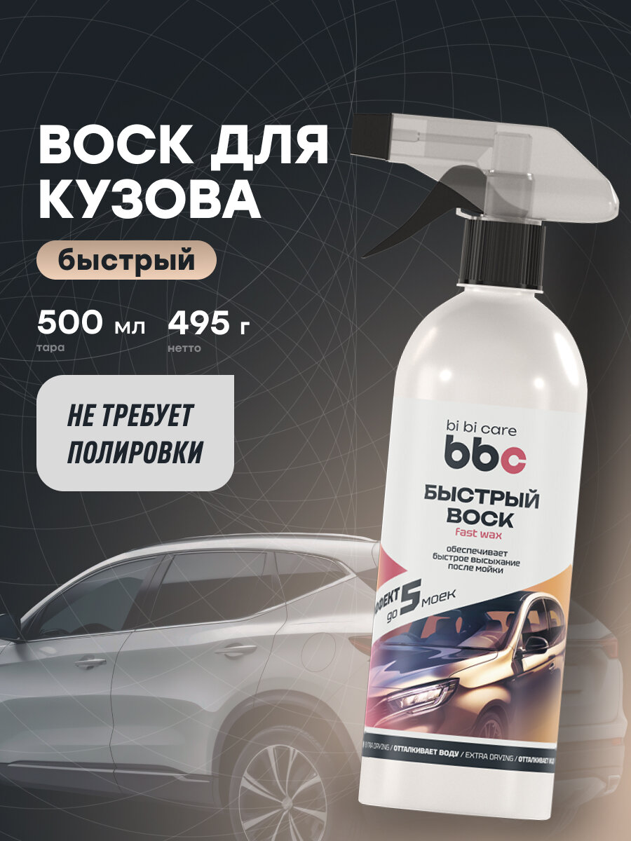 Быстрый воск bi bi care, 500 мл / 4036