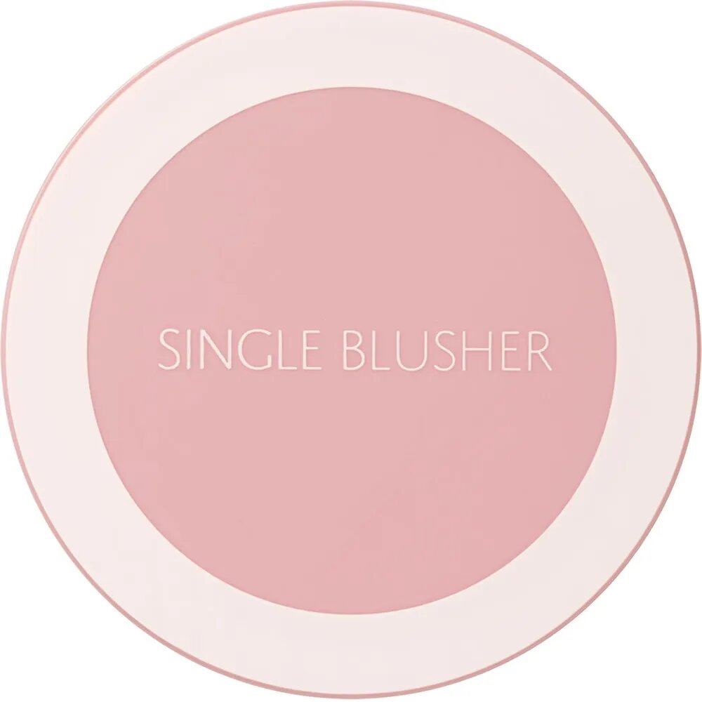 Румяна Sung bo Cleamy Saemmul Single Blusher PK10 Bae Pink, компактные , 5 гр