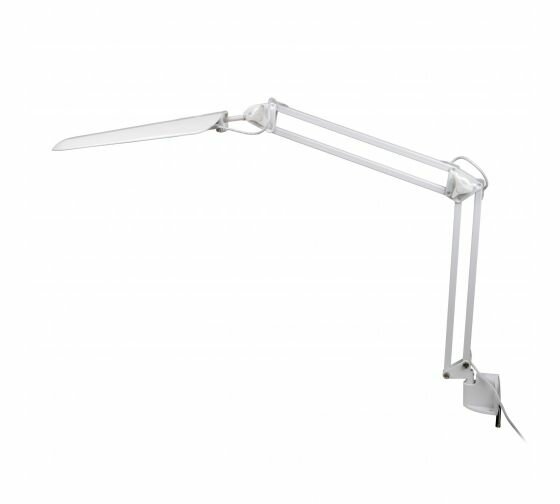 Настольный светильник Uniel на струбцине /LED/500Lm/4500K/Dimmer/TLD-524 White/8W/ 10610 от ELEMENTX