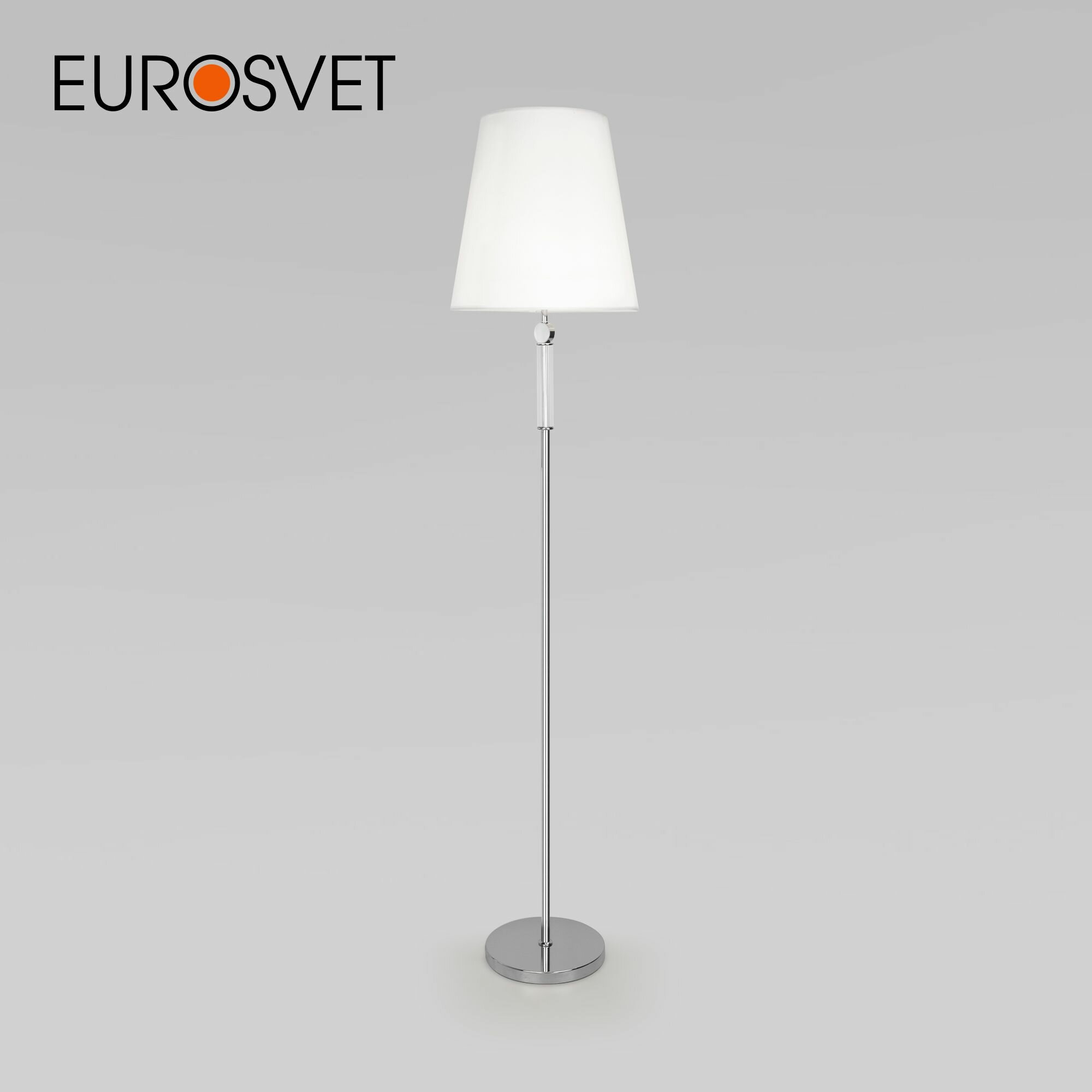 Торшер / Напольный светильник Eurosvet Conso 01146/1, E27, цвет хром