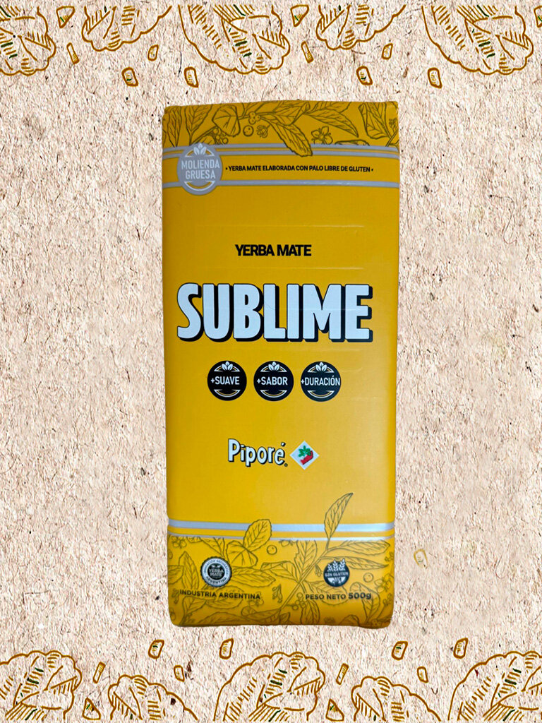 Чай матэ Pipore Sublime превосходный 500г. Новая поставка. Срок годности до Июня 2028г.