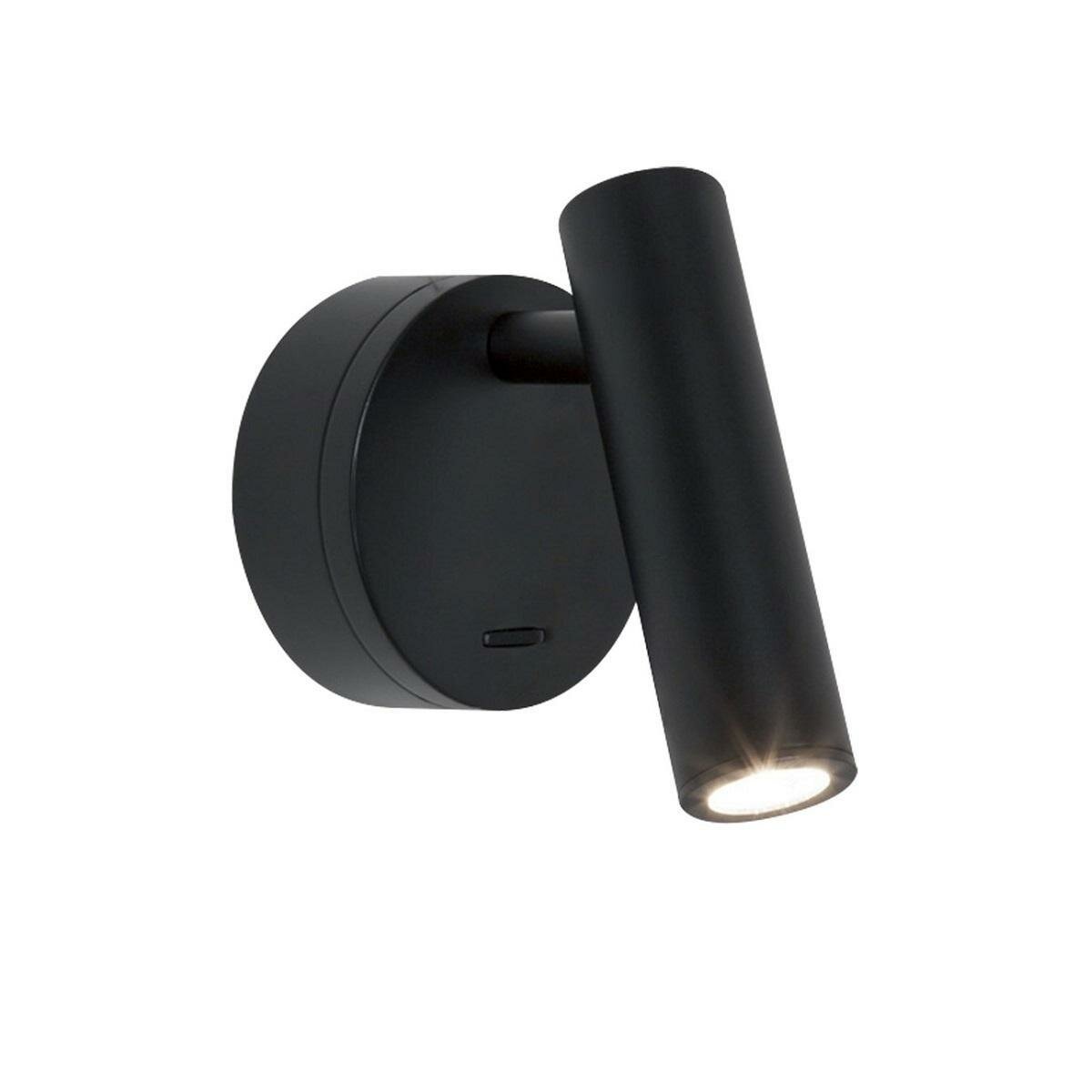 Бра настенное Kink Light Алери 08070,19 черный светодиодное 3 Вт