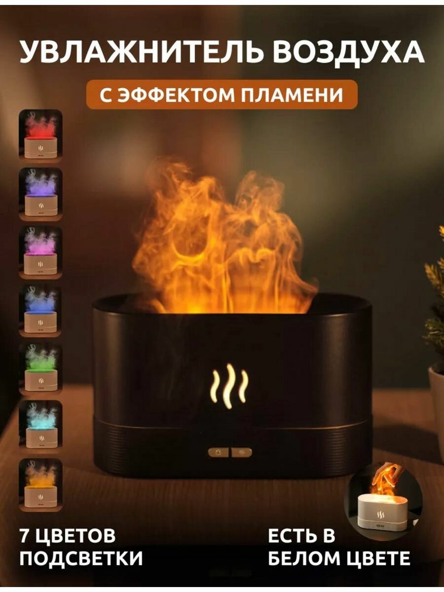 Увлажнитель воздуха с подсветкой и функцией ароматизации