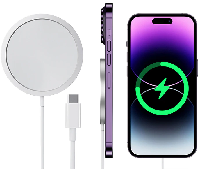 Беспроводное зарядное устройство для iPhone 12-18 серии (Plus, Air, Pro, Pro Max)/ Магнитная зарядка 15W