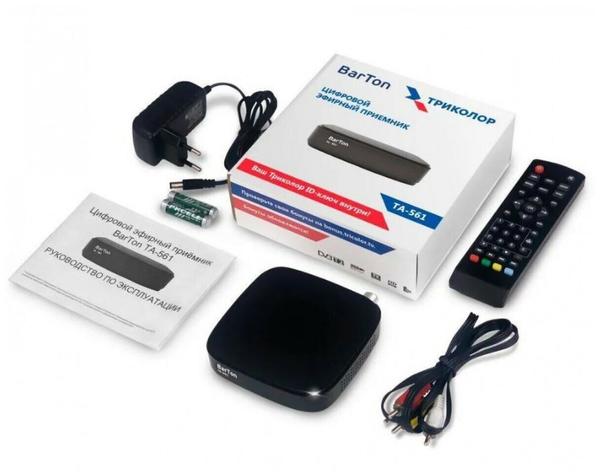 TV-тюнер BarTon TA-561 черный