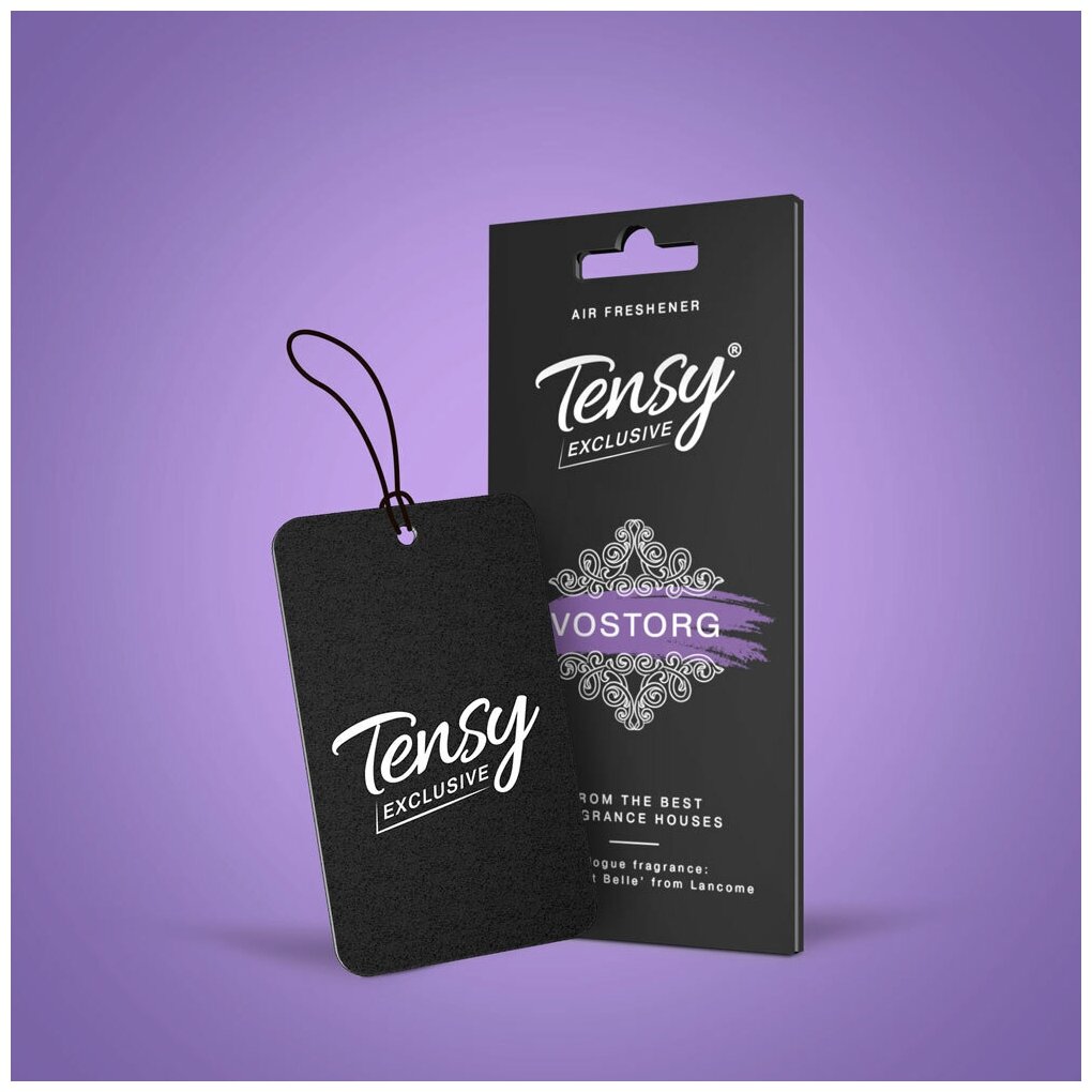 Ароматизатор подвесной картонный Восторг Tensy