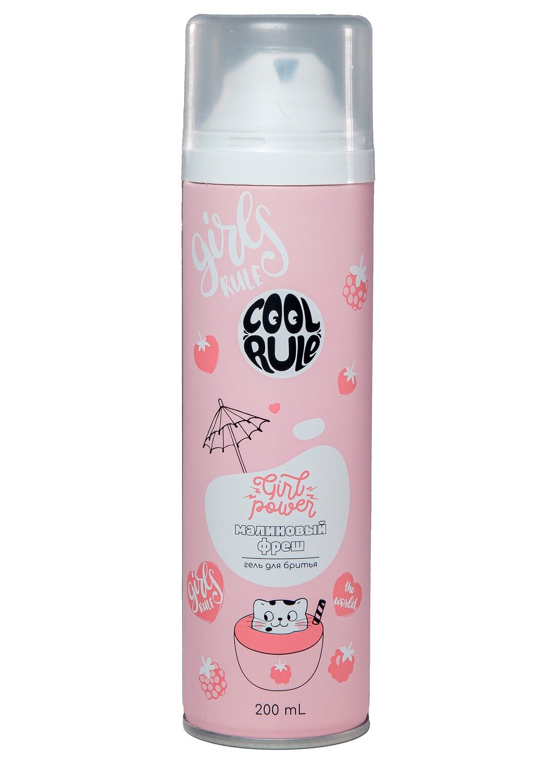 Cool Rule Face Cool Rule Гель для бритья Малиновый Фреш женский, 200мл