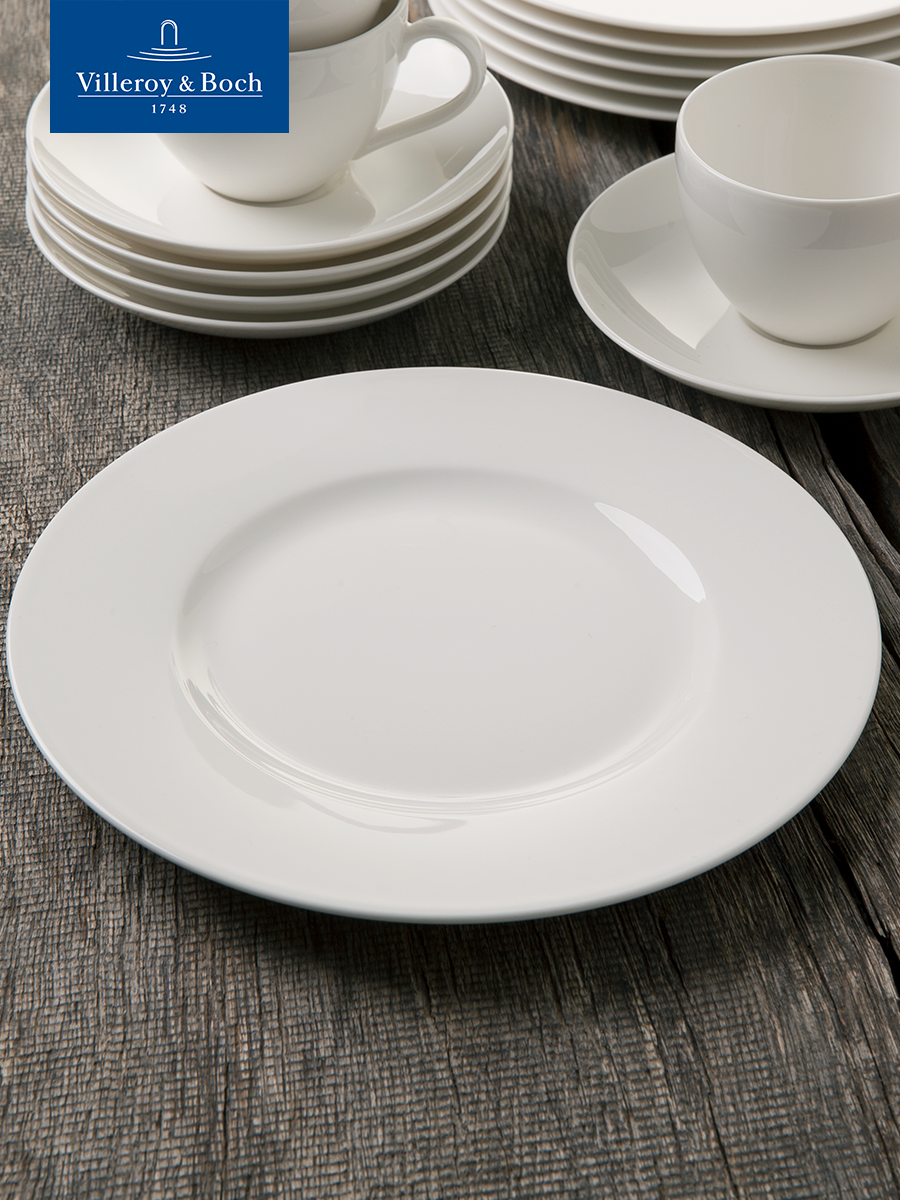 Салатная тарелка 22 см Basic White VIVO, Villeroy & Boch Group, премиум фарфор