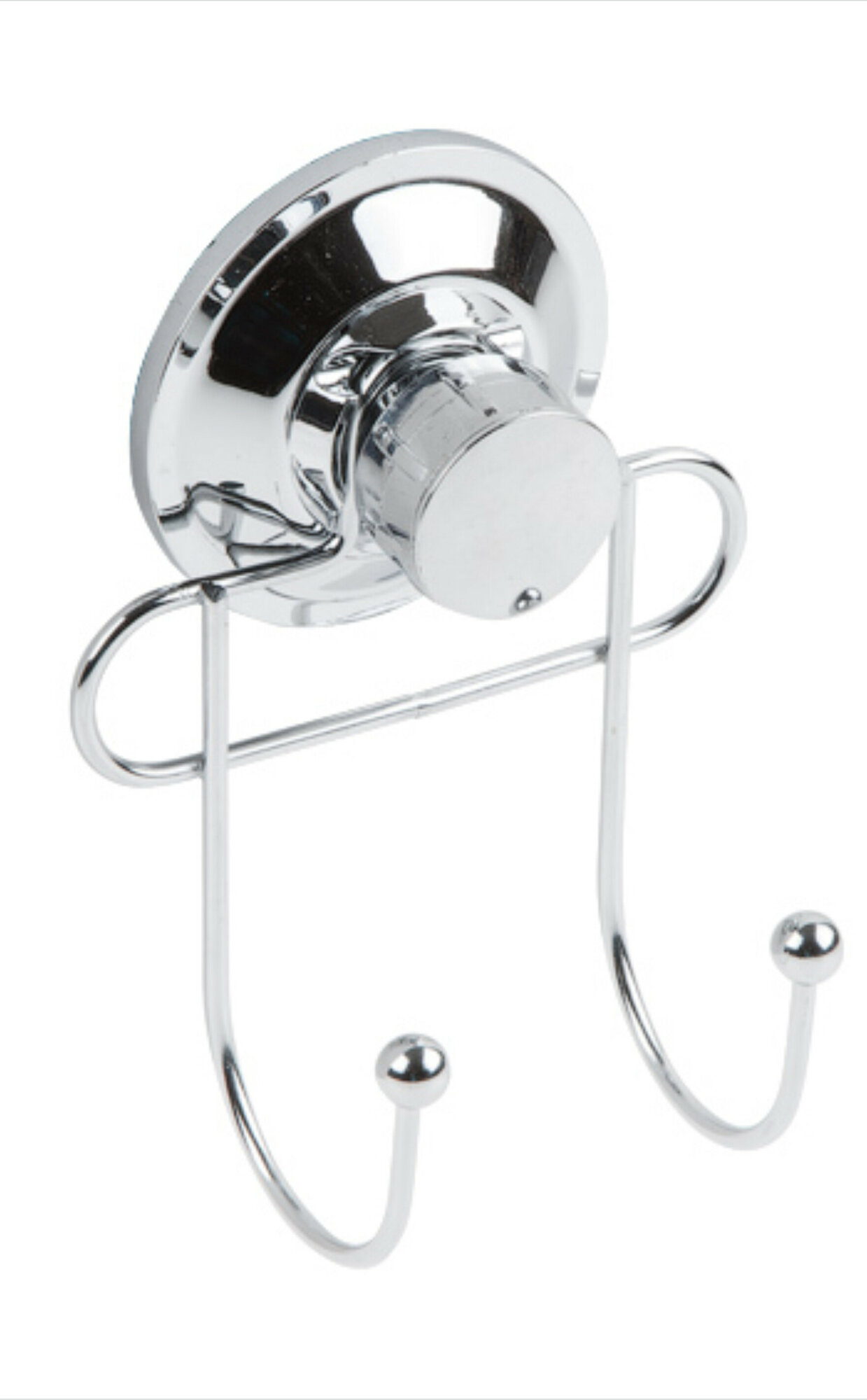 Крючок настенный для ванной двойной PERFECTO LINEA Fix Lock (35-381240)