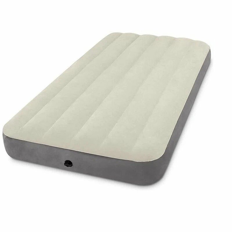 Матрас надувной Intex Deluxe Single-High AIRBED 64101 191х99х25 см beige