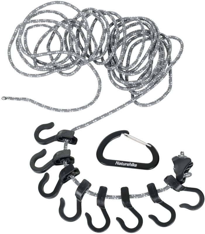 Верёвка-органайзер Naturehike Canopy Hanging Rope Dark Grey