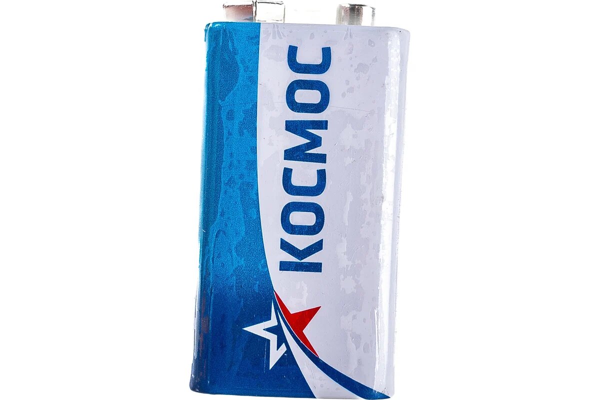 Элемент питания солевой «крона» космос KOC6F22, 6F22 (1S), 1 шт