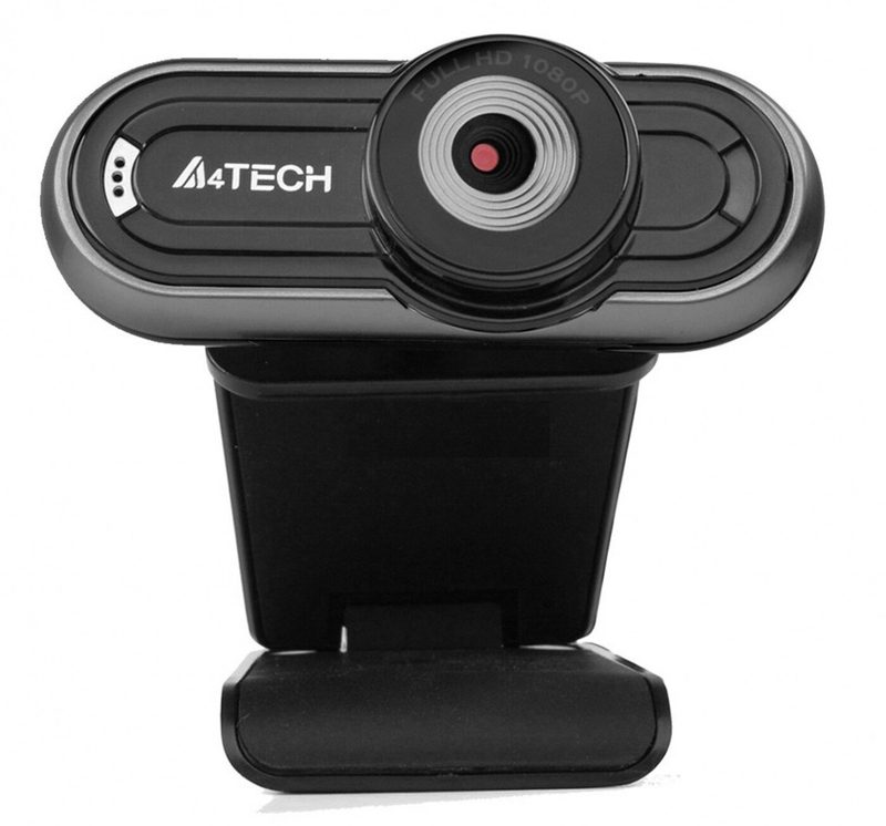 Камера Web A4 PK-920H серый 2Mpix (1920x1080) USB2.0 с микрофоном