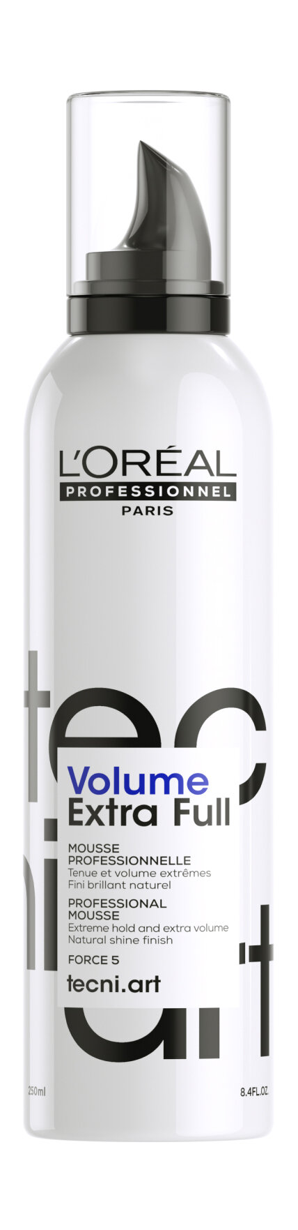 L'OREAL PROFESSIONNEL Tecni. Art Full Volume Extra Мусс для экстра-объема и супер фиксации тонких волос, 250 мл