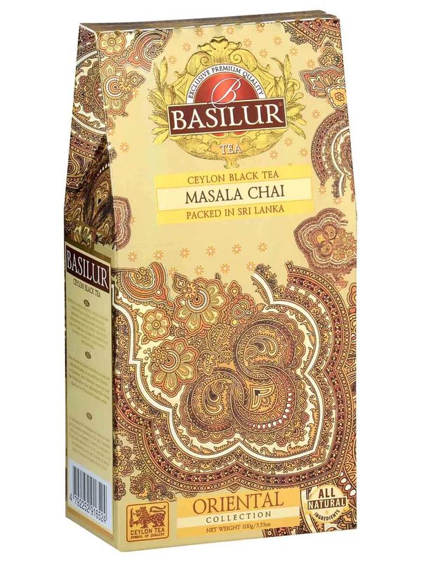 Чай черный листовой Basilur Восточная коллекция "Масала", 100 г