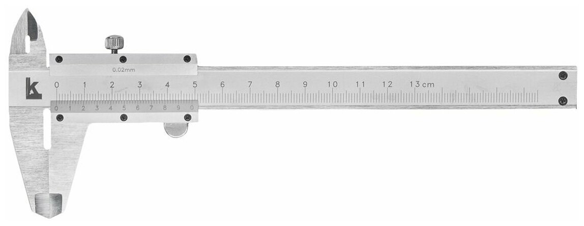 Штангенциркуль ШЦ-1-125 0.02 (грси №77302-20) КЛБ