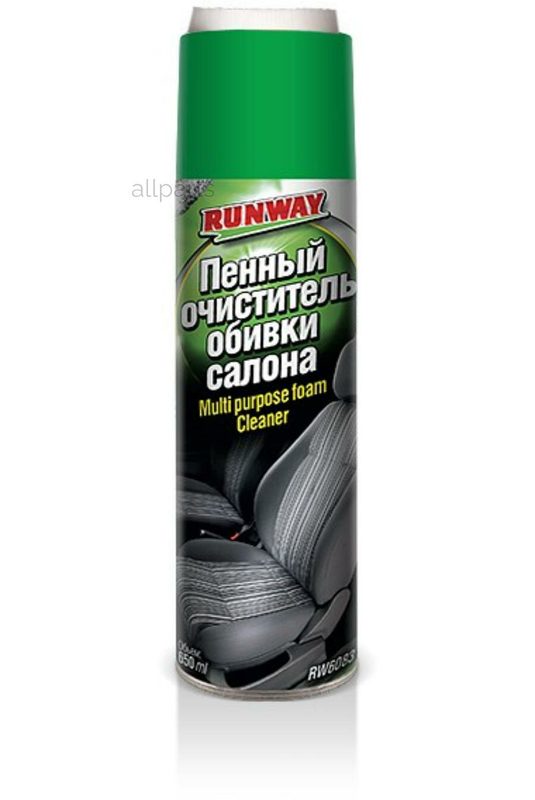 RUNWAY RW6083 Очиститель пенный обивки салона аэрозоль 650 мл RUNWAY RW6083