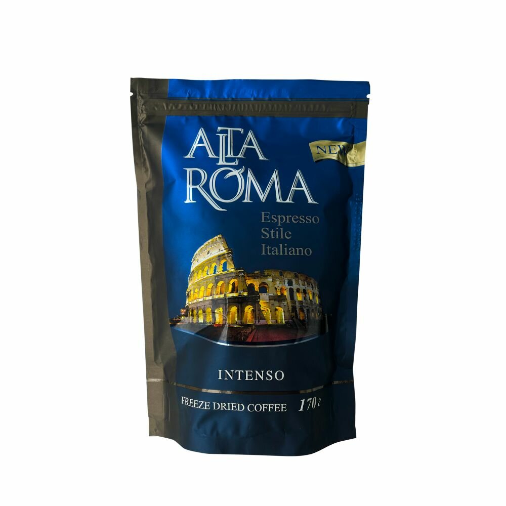 Кофе Alta Roma "Intenso", растворимый, сублимированный, 170 гр.