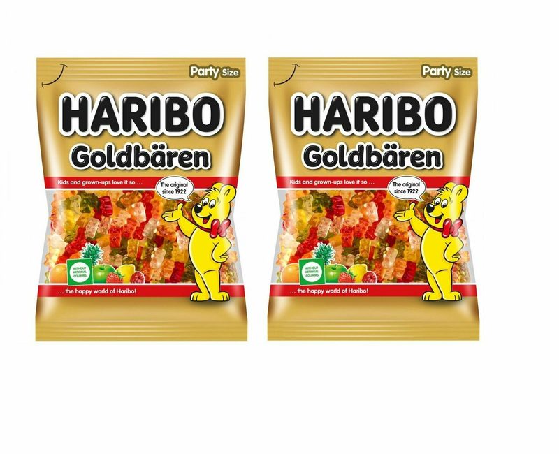 Мармелад жевательный Haribo Ositos de Oro/ Goldbaren / Харибо Золотые медведи 2 шт по 100 гр. (Испания)