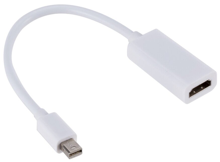 Адаптер PALMEXX ADP010 mDP(m)-HDMI(f), 1080p@60Hz, 0.15м, белый