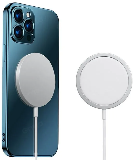 Беспроводное зарядное устройство магсейф для iPhone / White