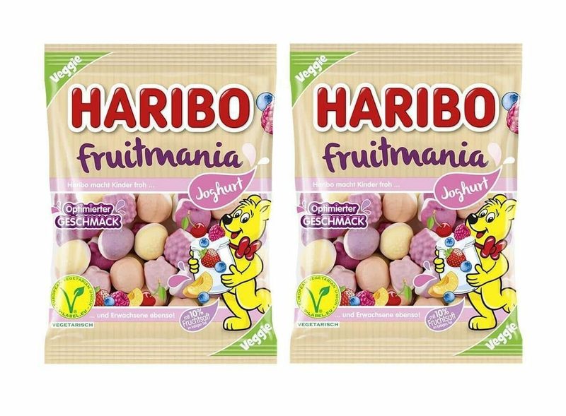 Мармелад жевательный Haribo Fruitmania Joghurt / Харибо Фруктомания Йогурт 2 шт по 160 гр. (Германия)