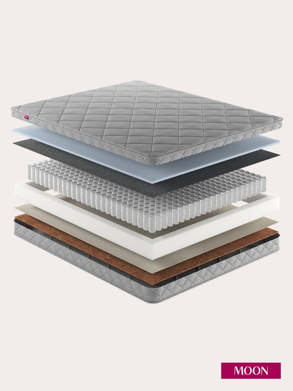 Матрас 160x200 MOON COMFORT 462, независимый пружинный блок