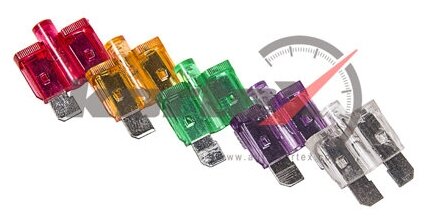 Предохранитель плоский ATO с индикатором LED 35A (упаковка 10шт)