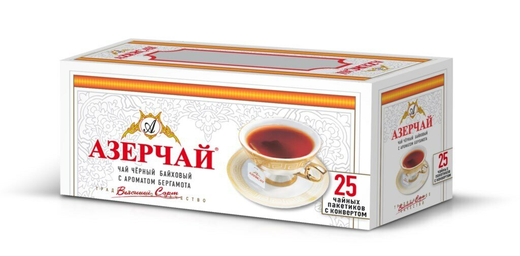 Azercay Черныйчай, Армуду, Бергамот, 25 пак.