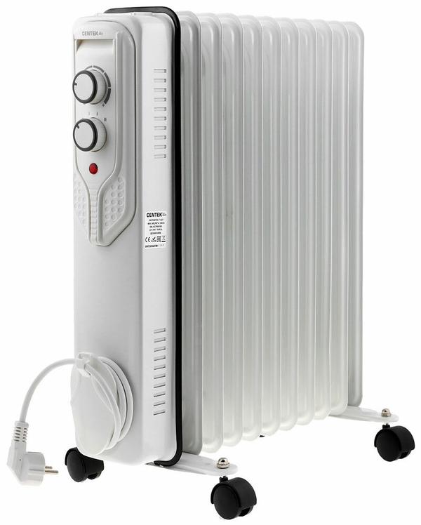 Масляный обогреватель Centek CT-6207, 11 секций (25 м)