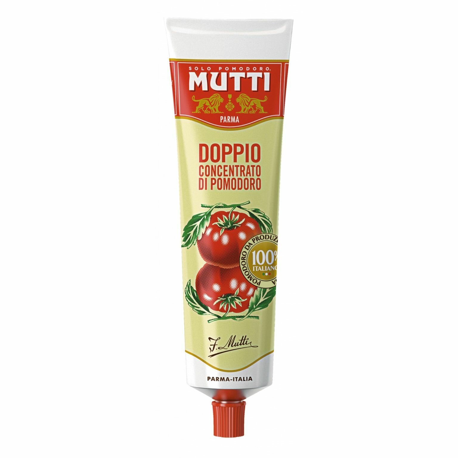 Натуральная томатная паста Mutti (Мутти), Италия, тюбик 130 г х 1шт