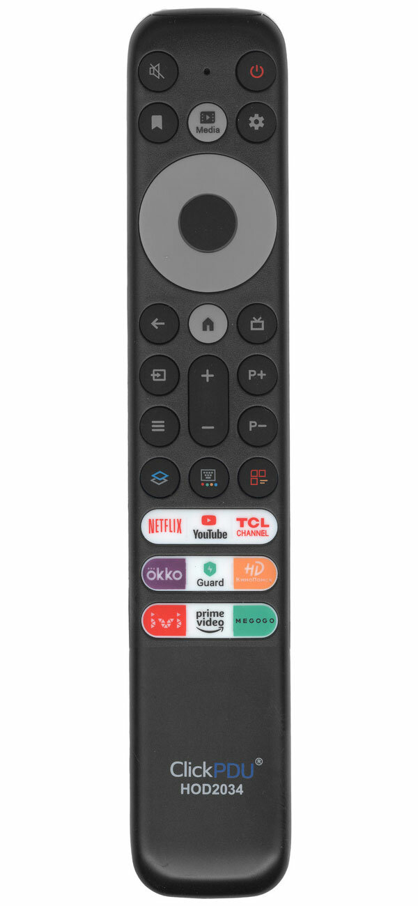Универсальный пульт ClickPDU Универсальный пульт управления ClickPDU для TCL Smart TV (HOD2034)