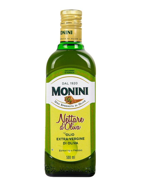 Оливковое масло Monini Nettare d Oliva Extra Virgin нерафинированное, 0,5 л
