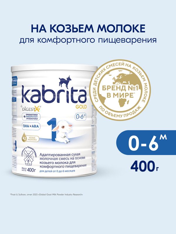 Смесь молочная Kabrita Gold 1 400г с 0 месяцев