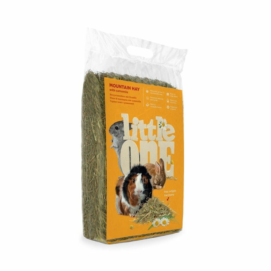 Little One Горное сено с ромашкой, непрессованное, 400гр