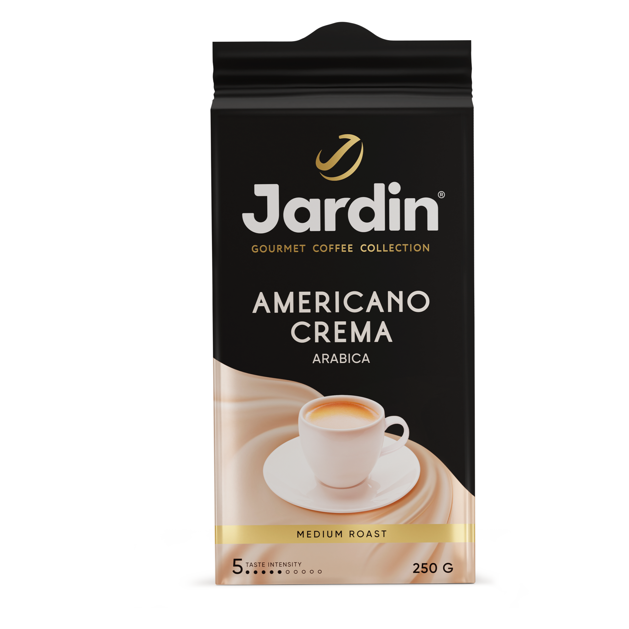 Кофе молотый Jardin Americano Crema, средняя обжарка, арабика/робуста, 250 г