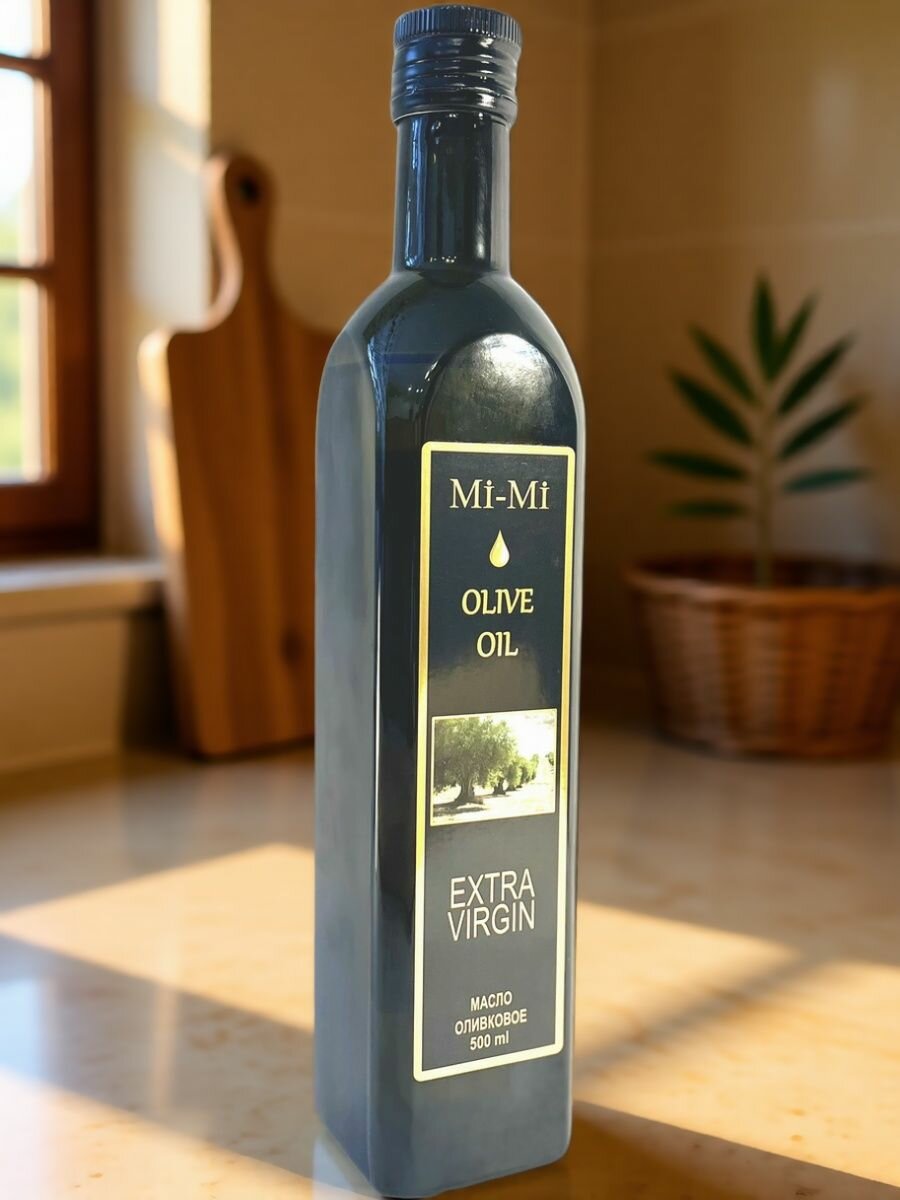 Масло оливковое Mi-Mi Extra Virgin, рафинированное, 100%, 500мл