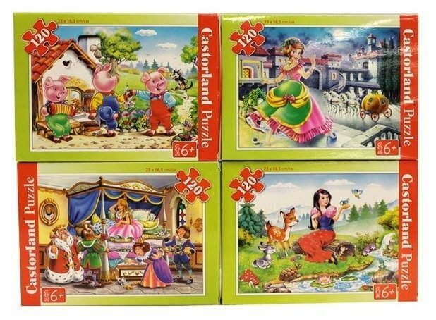 Пазл-mini "Сказки" 120 элементов, 1 штука