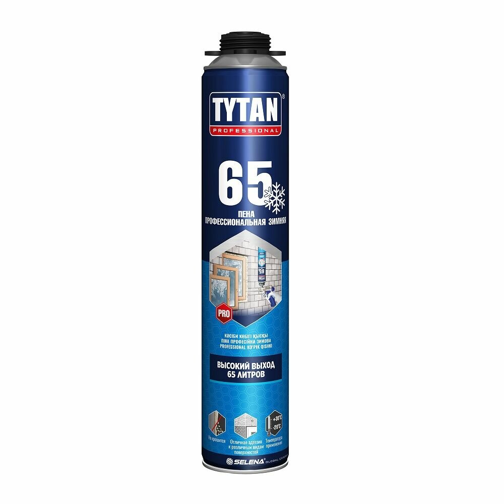 Пена профессиональная Tytan Professional 65 (750мл) зимняя