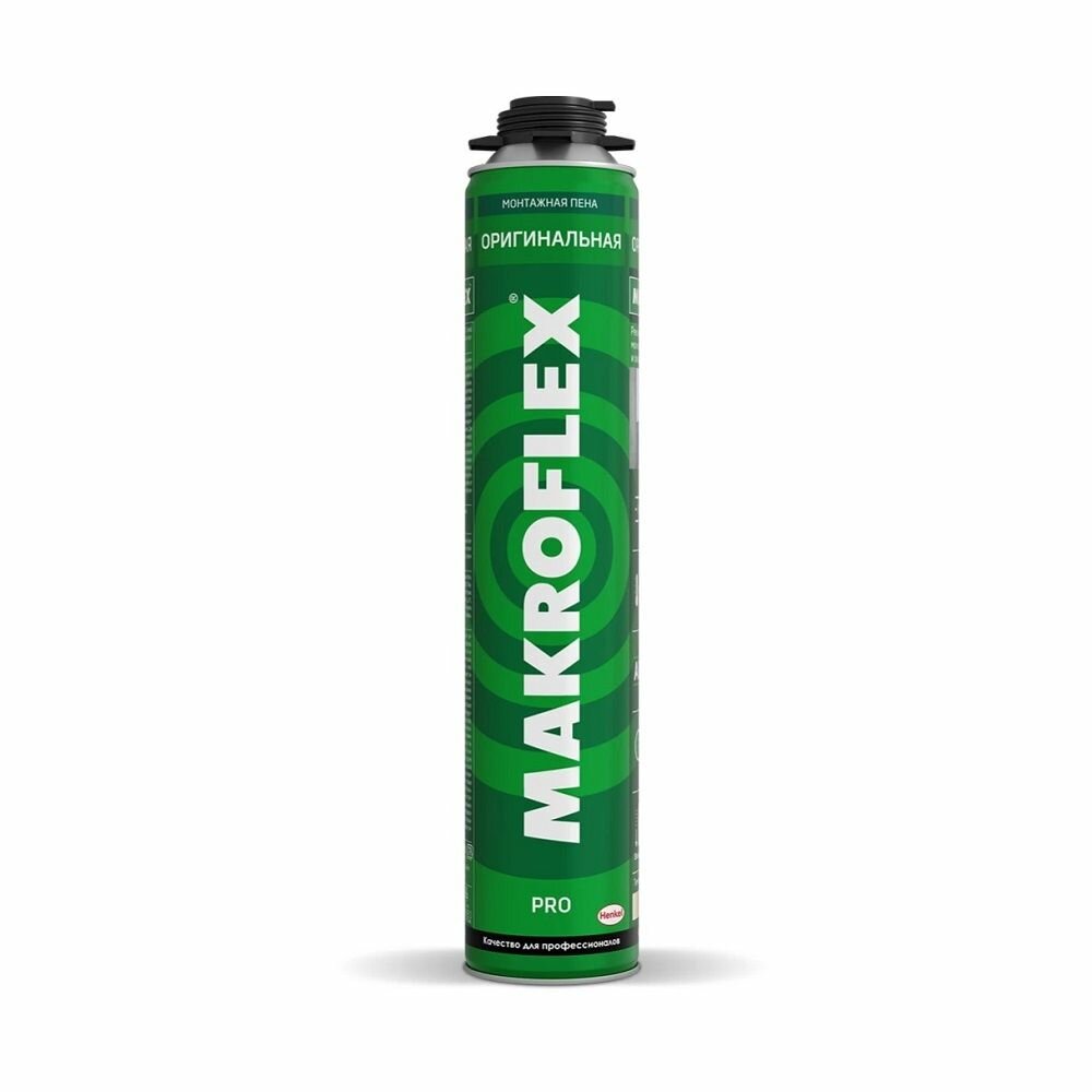 Пена монтажная профессиональная Макрофлекс Оригинальная Pro (750мл)
