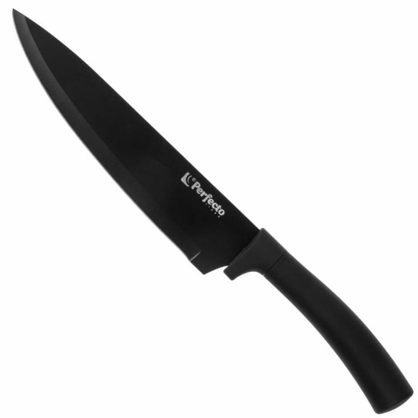 Нож кухонный поварской PERFECTO LINEA Chef dark большой 19,5 см 21-120001