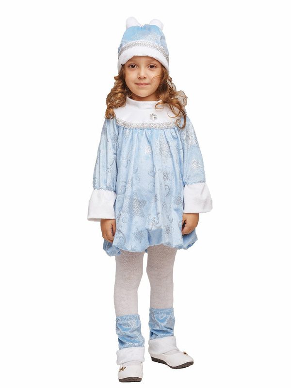 Костюм Снегурочка для девочки 3-4 лет