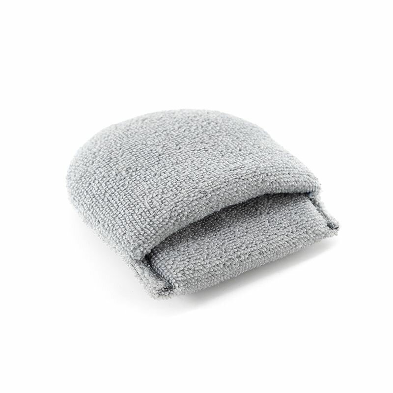 Микрофибровый аппликатор С кармашком для нанесения составов Shine Systems Microfiber Sponge, 12х12см SS871