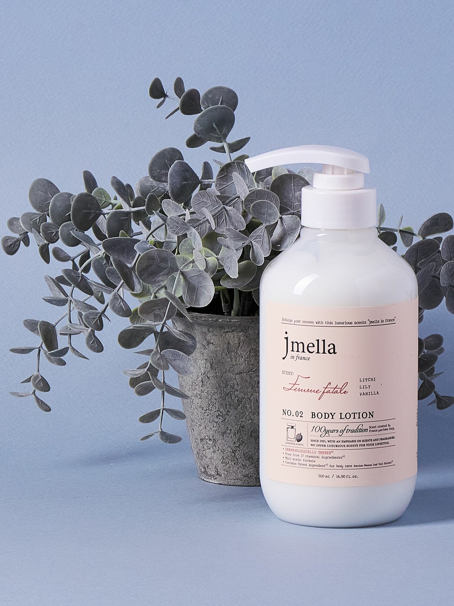Jmella Лосьон для тела парфюмированный "Роковая женщина" 500мл N0.02 In France Femme Fatale Body Lotion